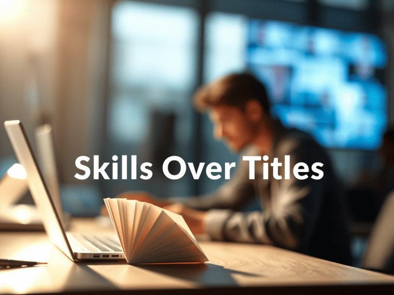 Skills Over Titles: Investing in Your Abilities Trumps Chasing Promotions in the Corporate&nbsp;World